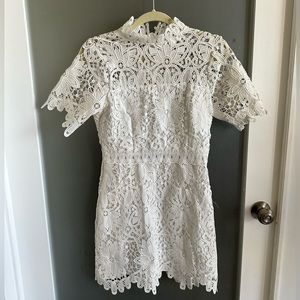 White Lace Dress